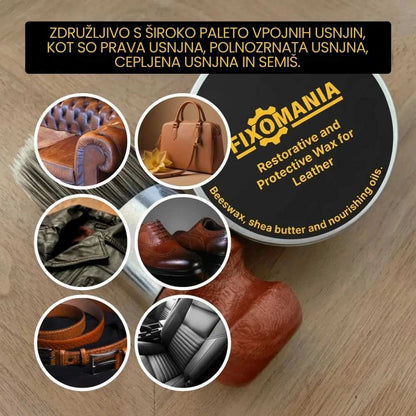 Vosek za Usnje — Popravljalni, Zaščitni in Obnovitveni Vosek, Dolgotrajno in Učinkovito